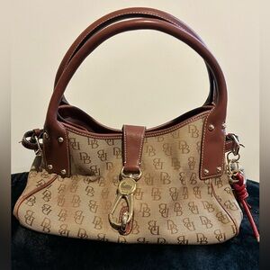 Dooney and Bourke large satchel handbag